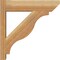 Ekena Millwork Funston Slat Rough Sawn Outlooker, Western Red Cedar, 6"W x 22"D x 22"H OUT06X22X22FST06RWR - alternate 3